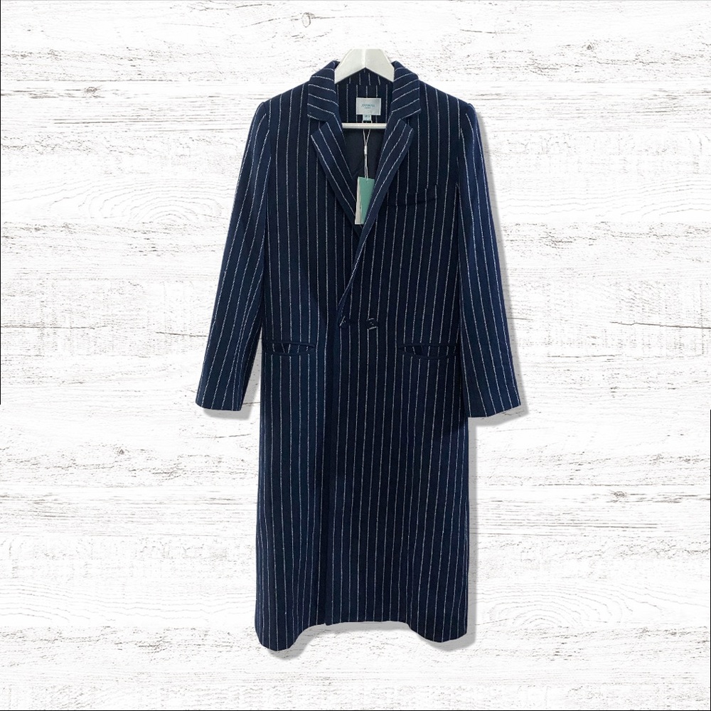 NWT Pinstripe coat